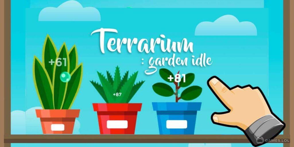 Terrarium Garden Idle free gaming iOS & Android Gartenarbeit & Pflanzen App